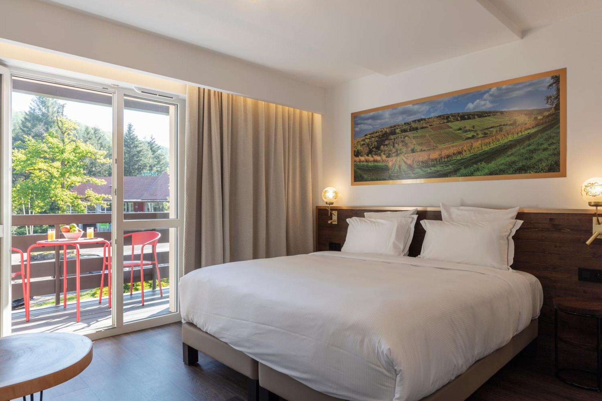Hotel Restaurant La Vallee Noble, Proche Eguisheim Colmar Soultzmatt Eksteriør billede